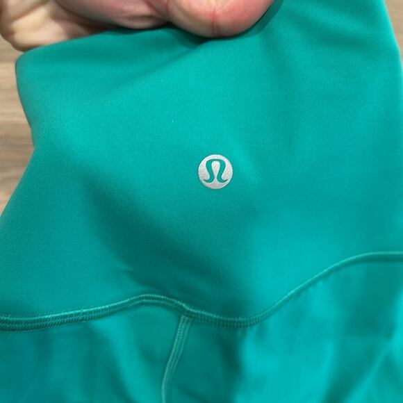 LULULEMON Maldives Green‎ Align High Rise Active Workout Leggings Size 20 - Picture 10 of 11